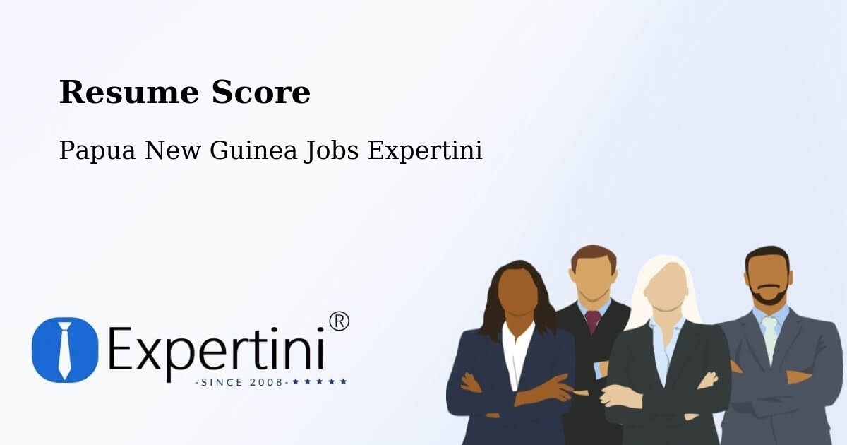 Resume Score & Job Description Match Tool – Middle Ramu - Papua New Guinea Jobs Expertini